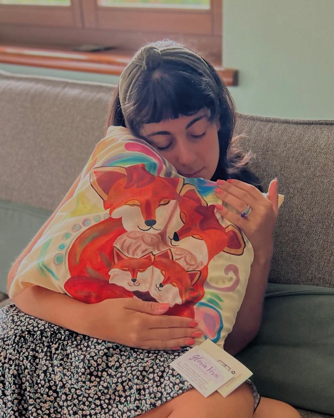 Custom cuscino volpe (2)