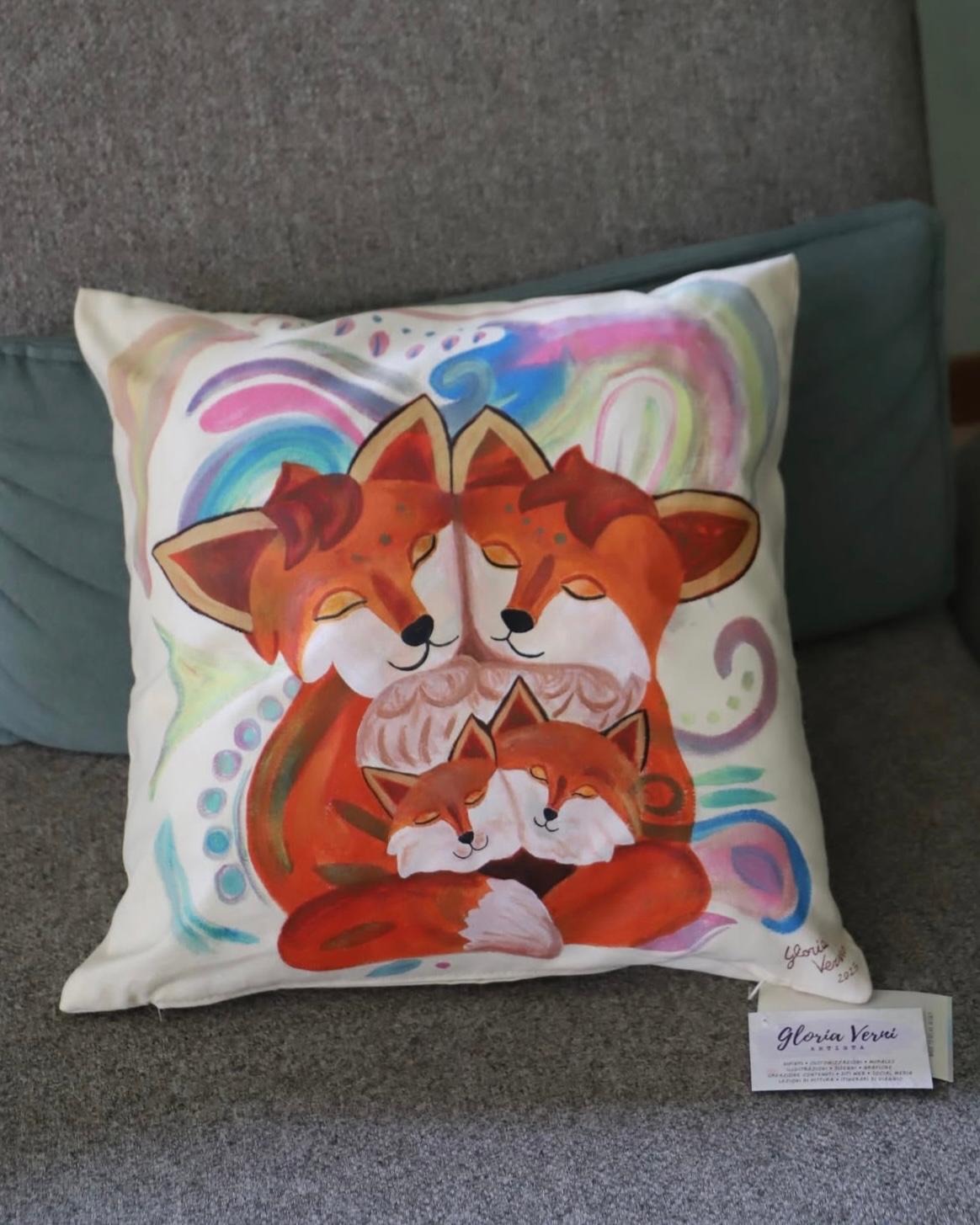 Custom cuscino volpe (6)